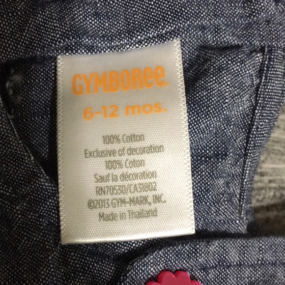 Gymboree denim party Kitty tank top - Picture 5 of 5